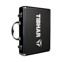 Tibhar Schlägerkoffer Point Doppel Alum Cube Schwarz