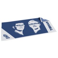 Tibhar Handtuch L2 Blau / Weiß
