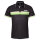 GEWO Poloshirt Santiago schwarz/lime XL