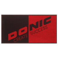 DONIC Handtuch Scan schwarz/rot