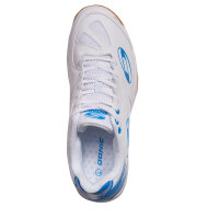 DONIC Schuhe SPACEFLEX Weiß-Blau 42