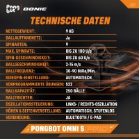 DONIC Roboter Pongbot Omni S Pro