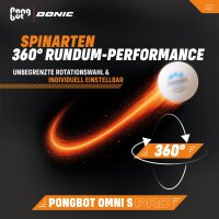 DONIC Roboter Pongbot Omni S Pro