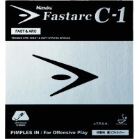 Nittaku Belag Fastarc C-1 schwarz 1,8 mm