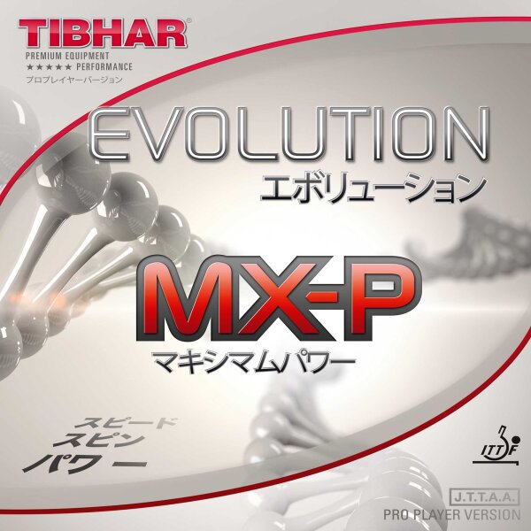 Tibhar Belag Evolution MX-P schwarz 2,0 mm