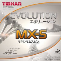 Tibhar Belag Evolution MX-S rot 2,0 mm