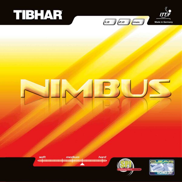 Tibhar Belag Nimbus schwarz 1,8 mm