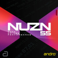 andro Belag NUZN 55 schwarz 2,3 mm