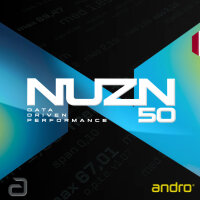 andro Belag NUZN 50 rot 2,0 mm