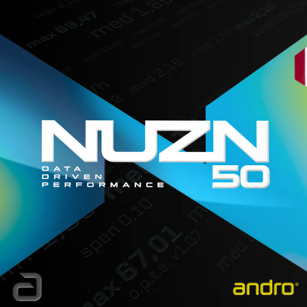 andro Belag NUZN 50 schwarz 2,0 mm