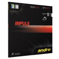 andro Belag Impuls Powersponge schwarz 2,1 mm