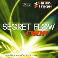 Sauer & Tröger Belag Secret Flow chop schwarz...