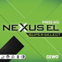 Gewo Belag Nexxus EL Pro 45 SuperSelect schwarz 2,0 mm