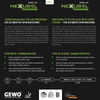 Gewo Belag Nexxus EL Pro 45 SuperSelect schwarz 2,0 mm