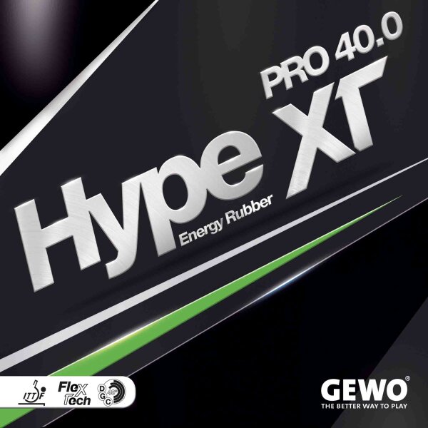 Gewo Belag Hype XT Pro 40.0 rot 2,1 mm