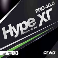 Gewo Belag Hype XT Pro 40.0 rot 2,1 mm