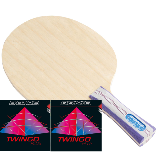 DONIC Komplettschläger P. Exclusive Off + Twingo Plus