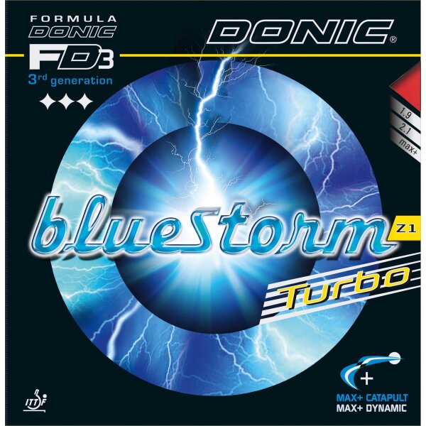 DONIC Belag Bluestorm Z1 Turbo