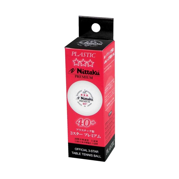 Nittaku Ball Premium 40+ *** Cell Free