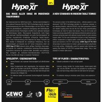 Gewo Belag Hype XT Pro 50.0
