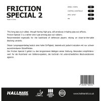 Hallmark Belag Friction Special 2