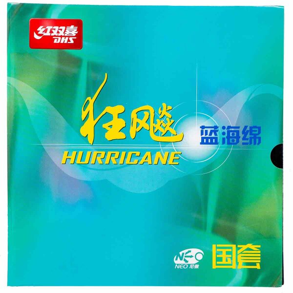 DHS Belag Neo Hurricane 3 National 39° Blue Sponge