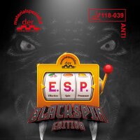 Der Materialspezialist Belag E.S.P. BlackSpin Edition