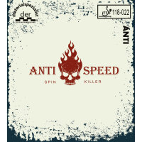 Der Materialspezialist Belag Anti-Speed