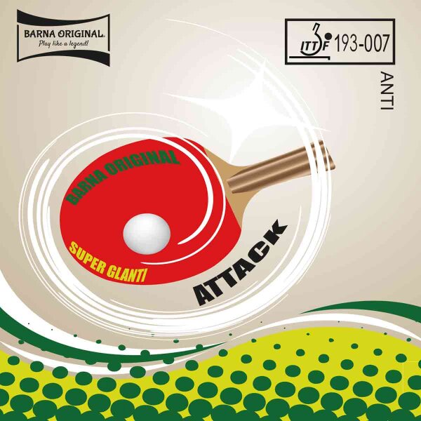 Barna Original Belag Super Glanti Attack