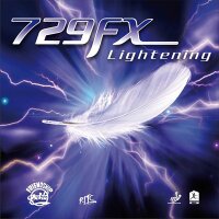 Friendship Belag 729 Super FX Lightening schwarz 2,2 mm