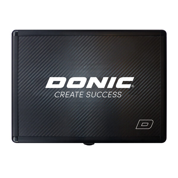 DONIC Doppel Alukoffer schwarz