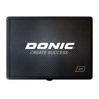 DONIC Doppel Alukoffer schwarz