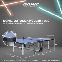 DONIC Outdoorplatte Outdoor Roller 1000