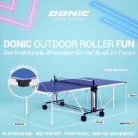 DONIC Outdoorplatte Outdoor Roller FUN