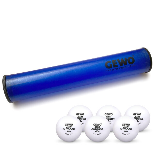 GEWO Ballbox mit 6x GEWO AWR Outdoor