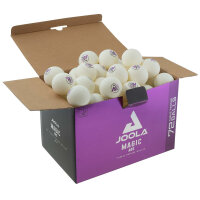 JOOLA Trainingsball Magic ABS 40+ 72er weiß