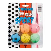 TIBHAR Funbälle Sports 6er