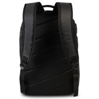 Gewo Rucksack Stripes schwarz/lime
