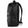 Gewo Rucksack Stripes schwarz/lime