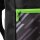 Gewo Rucksack Stripes schwarz/lime