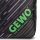Gewo Rucksack Stripes schwarz/lime