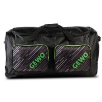 Gewo Trolley Stripes XL schwarz/lime