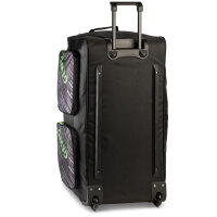 Gewo Trolley Stripes XL schwarz/lime