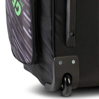 Gewo Trolley Stripes XL schwarz/lime