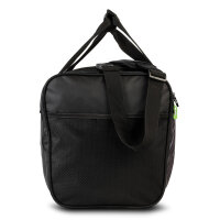 Gewo Sporttasche Stripes L schwarz/lime