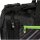 Gewo Sporttasche Stripes L schwarz/lime