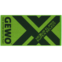 Gewo Handtuch Super Select schwarz/grün