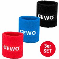 Gewo Set 3x Schweißband