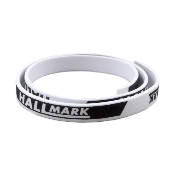 Hallmark Kantenband für 1 Schläger schwarz/weiß