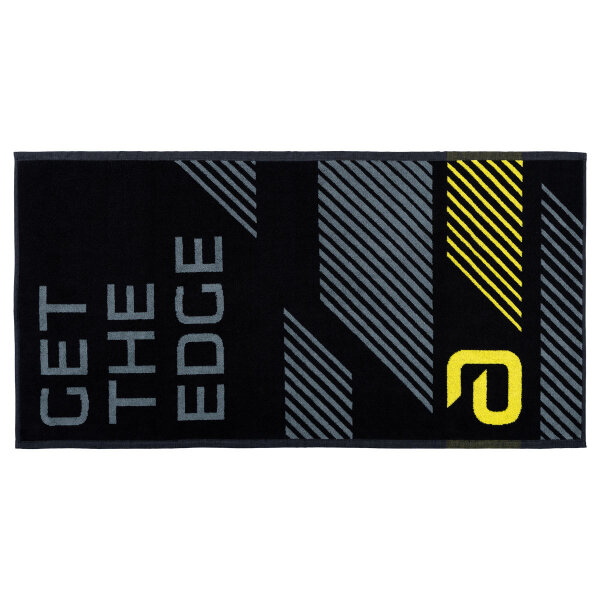 andro Handtuch Get The Edge M schwarz/grau